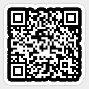 Trump Dance Qr Code Sticker